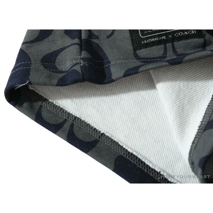 BAPE X COACH Co-Branded Dark-Blue Shorts 9 BAPE X COACH Co-Branded Dark-Blue Shorts - Image 9