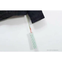 OFF-WHITE Autumn And Winter New ️Back Blue Arrow Wash Denim Jacket -Fusion Wear Shop 8 21db5781 97fc 464b 8c6c 02e7525dfbba