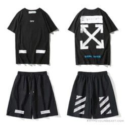 OFF-WHITE Classic Seeing Things Shorts 'BLACK' 23 OFF-WHITE Classic Seeing Things Shorts 'BLACK' -Fusion Wear Shop 8 306f4ad6 6007 43f0 b671 d2b50438e52d