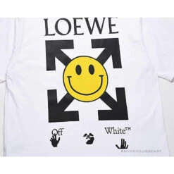 OFF-WHITE X LOEW X SMILEY Tee Shirt 'WHITE' -Fusion Wear Shop 8 43284229 68b5 4799 9b36 d4020ba09257copy