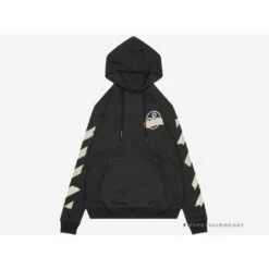 Off White Hoodie Black