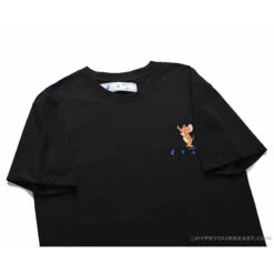 OFF-WHITE Classic Animated Tom And Jerry Arrow Tee Shirt 'BLACK' -Fusion Wear Shop 8 c38300b1 544c 4cb5 a11a c7edc97df9ee