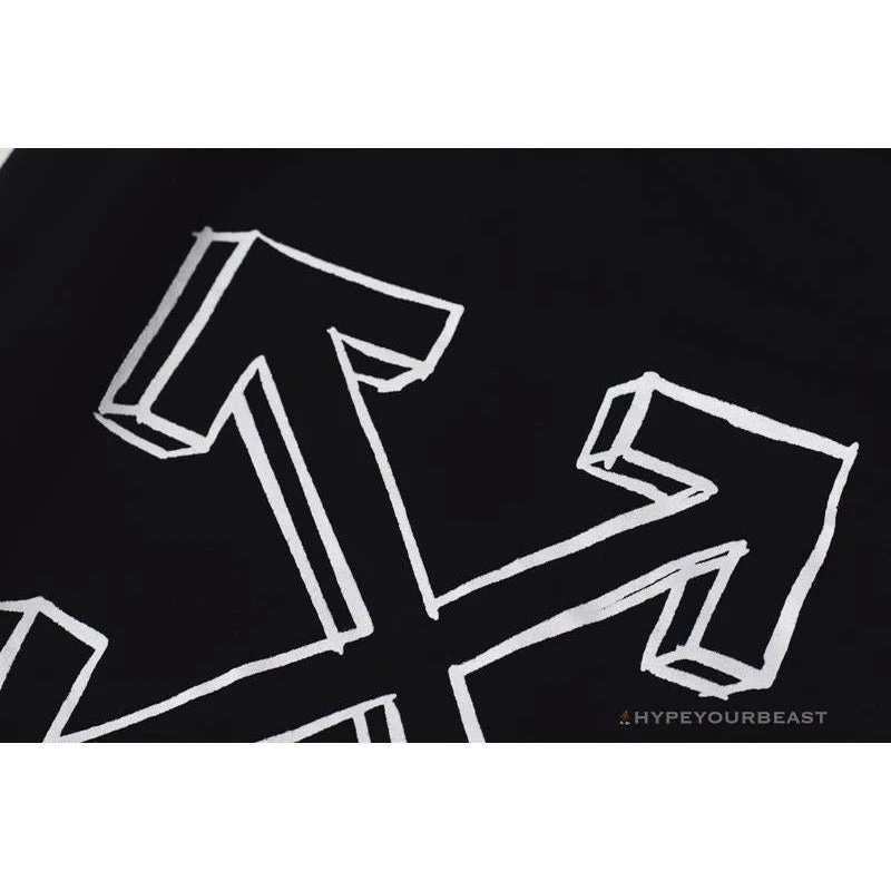 OFF-WHITE Dimensional Sketch Shorts 'BLACK' 14 OFF-WHITE Dimensional Sketch Shorts 'BLACK' - Image 14