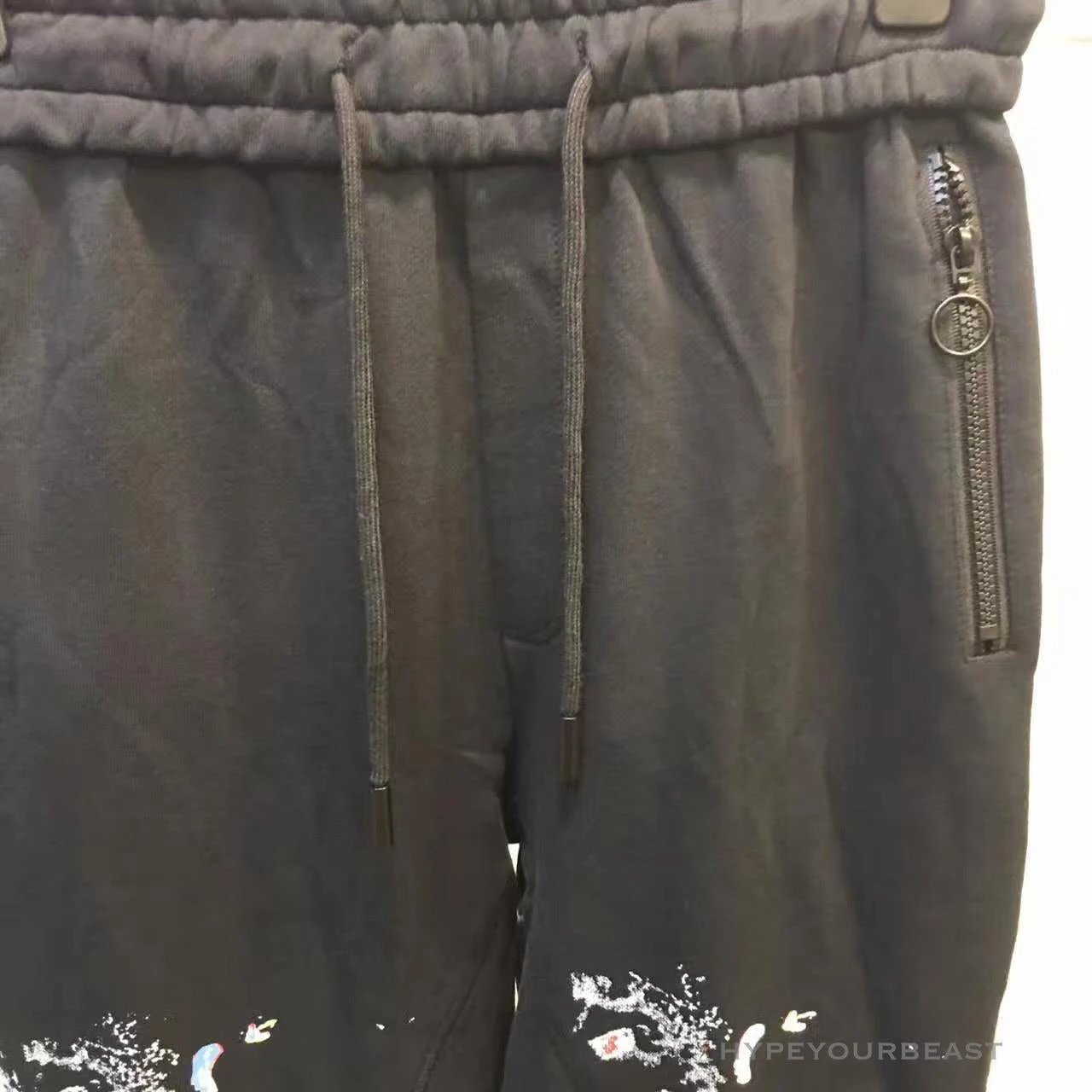 OFF-WHITE Pants Black Paint 6 OFF-WHITE Pants Black Paint - Image 6