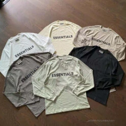 FOG 'ESSENTIALS' Long Sleeve Shirt Cream -Fusion Wear Shop 8c02b563 fe930aba 2b25 49b5 99f4 e21a0bfee749