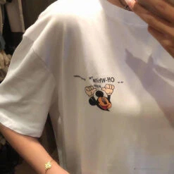 OFF-WHITE Disney Spring X Summer Mickey With Pluto Tee Shirt 'WHITE' -Fusion Wear Shop 8copy 2d3abc99 d50a 43c3 b334 14088ee7b90f