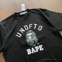 UNDFTD X Bape Tee Shirt Black -Fusion Wear Shop 8e023cbacopy