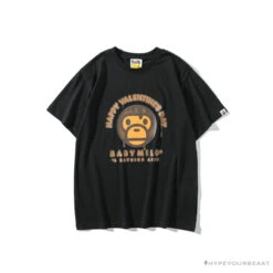 BAPE Baby Milo Valentine's Day Chocolate Tee Shirt 'BLACK'