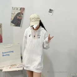 Off-White Green Hoodie - White -Fusion Wear Shop 8ebf331bcopy