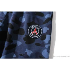 BAPE X PSG Paris Saint-Germain Camouflage Blue Pants 16 BAPE X PSG Paris Saint-Germain Camouflage Blue Pants -Fusion Wear Shop 8fc3e5e2