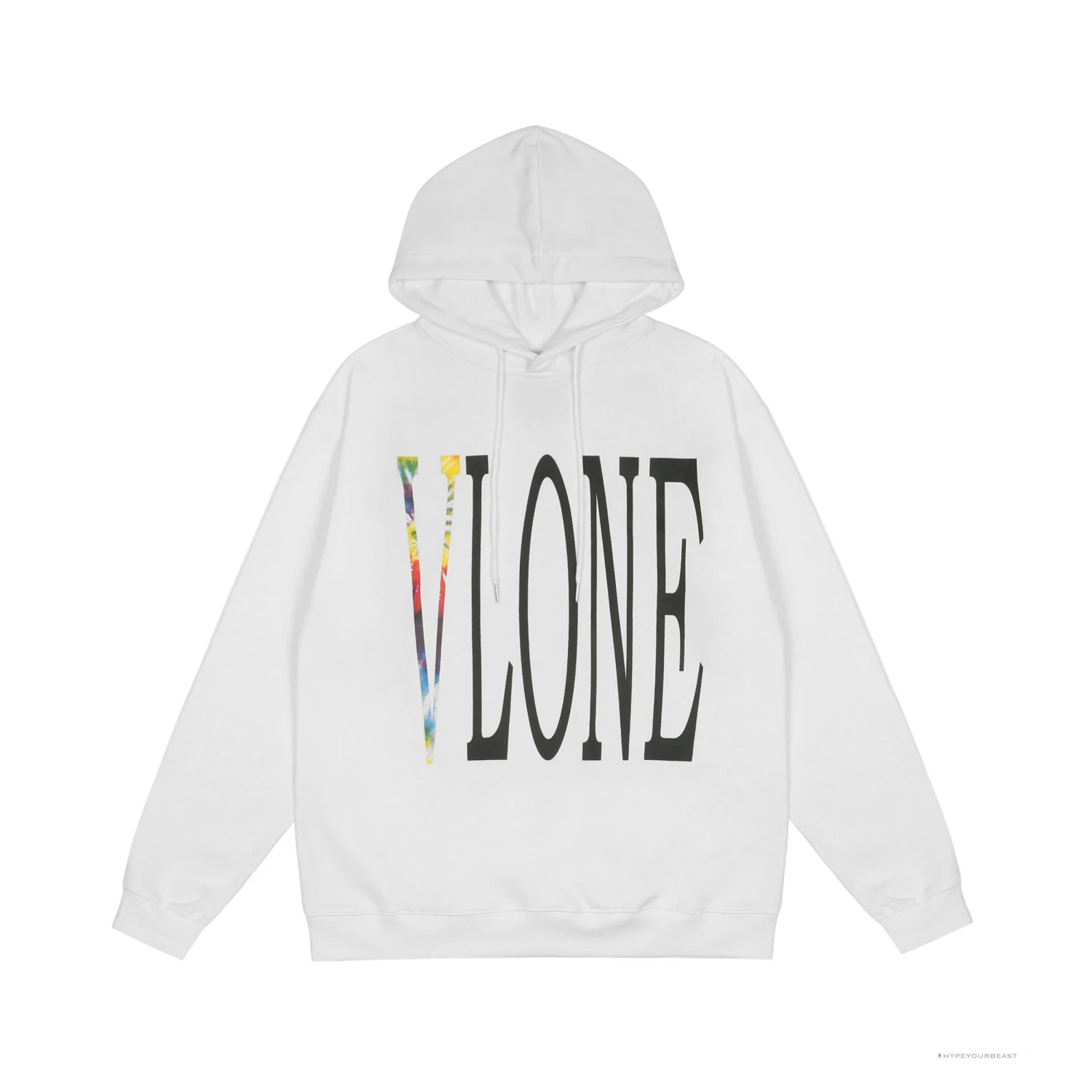 Vlone Hoodie White Rainbow 1 Vlone Hoodie White Rainbow