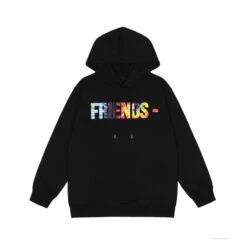 Vlone Friends Hoodie Black