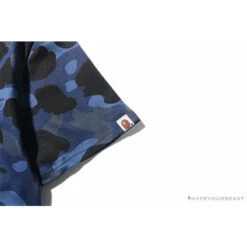 BAPE Camouflage Shark Head Classic Cotton Short Sleeve Tee Shirt 'BLUE' -Fusion Wear Shop 923ff9f3