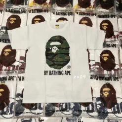 BAPE Tiger Pattern Camouflage Ape Initials Tee Shirt 'WHITE' 9 BAPE Tiger Pattern Camouflage Ape Initials Tee Shirt 'WHITE' -Fusion Wear Shop 937f2ede