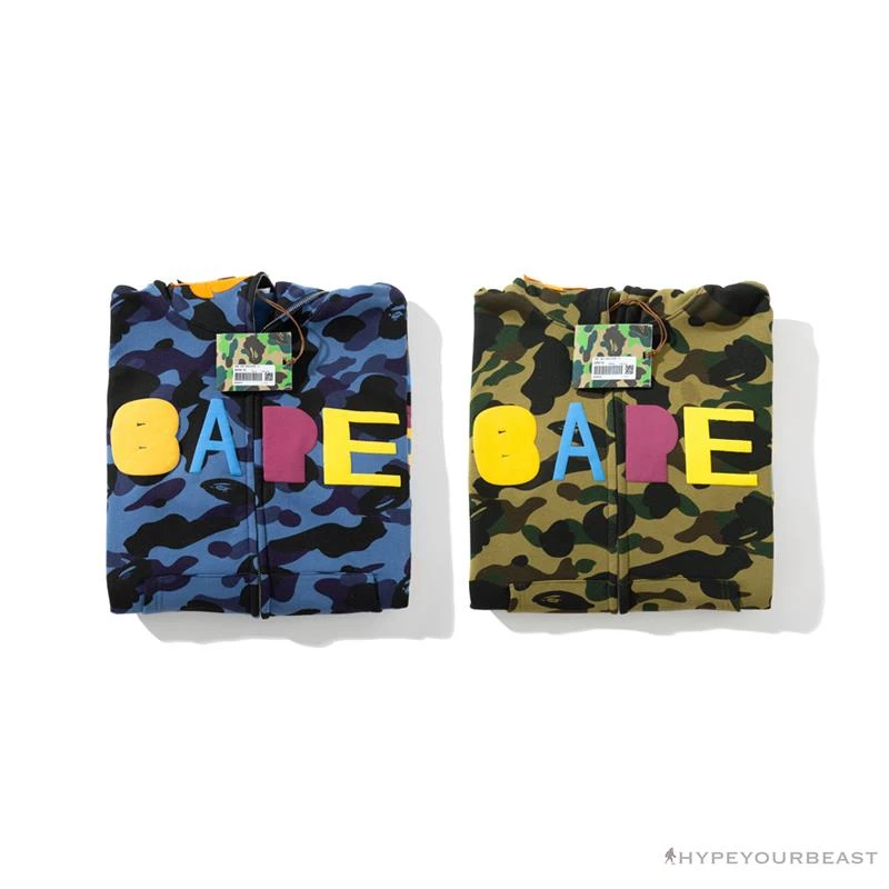 BAPE X Readymade Tiger Head Foam Camouflage Hoodie 'GREEN' 6 BAPE X Readymade Tiger Head Foam Camouflage Hoodie 'GREEN' - Image 6