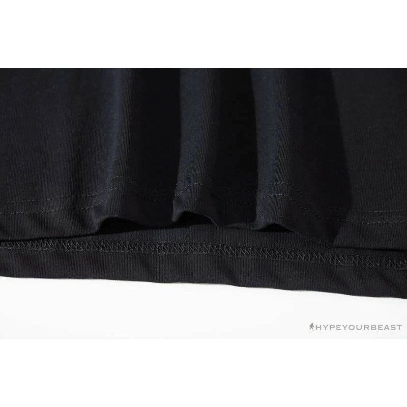 BAPE Baby Milo Color Letter Monkey Tee Shirt 'BLACK' 9 BAPE Baby Milo Color Letter Monkey Tee Shirt 'BLACK' - Image 9