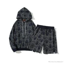 BAPE X COACH Co-Branded Dark-Blue Shorts 37 BAPE X COACH Co-Branded Dark-Blue Shorts -Fusion Wear Shop 94e5511b