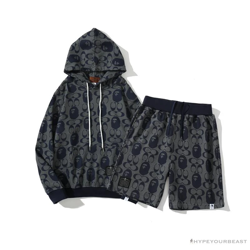 BAPE X COACH Co-Branded Dark-Blue Shorts 19 BAPE X COACH Co-Branded Dark-Blue Shorts - Image 19