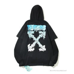 Off White Hoodie Black Blue 20 Off White Hoodie Black Blue -Fusion Wear Shop 95b09aac