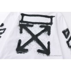 Off-White Hoodie Hallow White -Fusion Wear Shop 9736dbe0copy