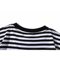 BAPE Baby Milo Rock Bass Player Striped Tee Shirt 'BLACK' -Fusion Wear Shop 98c3feb9