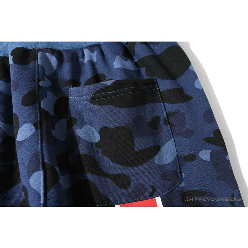 BAPE X PSG Paris Saint-Germain Camouflage Blue Pants 8 BAPE X PSG Paris Saint-Germain Camouflage Blue Pants - Image 8