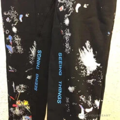 OFF-WHITE Pants Black Paint 23 OFF-WHITE Pants Black Paint -Fusion Wear Shop 9 e29a4f4f 4e3a 454d 8d9b 9c7097812e43copy