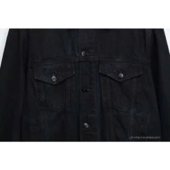 OFF-WHITE Autumn And Winter New ️Back Blue Arrow Wash Denim Jacket -Fusion Wear Shop 9 f8ddc4aa 1e31 4061 80f9 f68a6546ec59