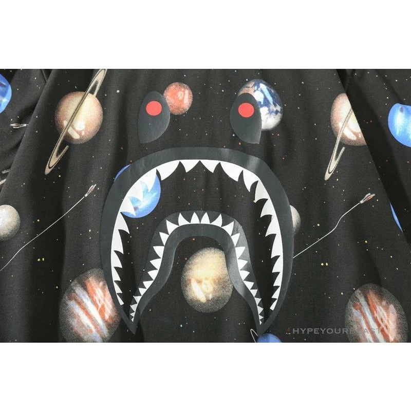 BAPE Shark Head Planet Tee Shirt 4 BAPE Shark Head Planet Tee Shirt - Image 4