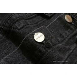 Palm Angels Jean Jacket Black -Fusion Wear Shop 9ae3b0f4copy