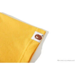 BAPE Japanese Ninja Ape Man Raglan Sleeve Color Block Tee Shirt 'YELLOW' 25 BAPE Japanese Ninja Ape Man Raglan Sleeve Color Block Tee Shirt 'YELLOW' -Fusion Wear Shop 9b606233