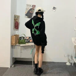 Off-White Green Hoodie - Black -Fusion Wear Shop 9b7b54c1copy