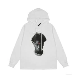 Vlone Hoodie White Face