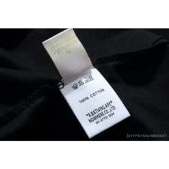 BAPE X MCM Camouflage Ape Head Tee Shirt 'BLACK' -Fusion Wear Shop 9cfc96a1