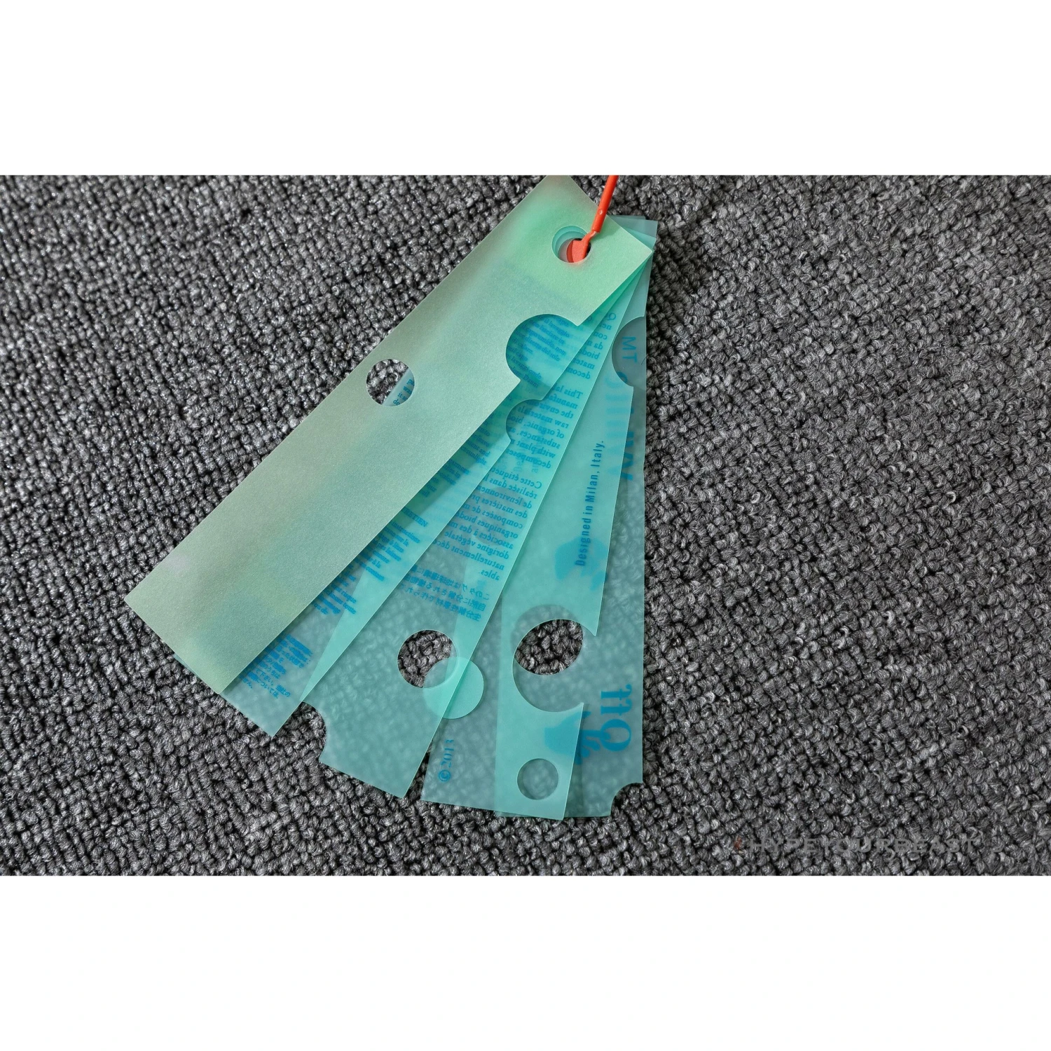 OFF-WHITE Sea Blue Cross Arrow Tee Shirt 'BLACK' 3 OFF-WHITE Sea Blue Cross Arrow Tee Shirt 'BLACK' - Image 3