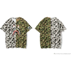 BAPE Chinese Style Ink 10th Anniversary Camouflage Tee Shirt 'Green & White' 21 BAPE Chinese Style Ink 10th Anniversary Camouflage Tee Shirt 'Green & White' -Fusion Wear Shop Capture 3130c330 337e 4560 808f 980441e8b867