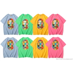 BAPE Baby Milo Color Square Ape Head Tee Shirt 'YELLOW' -Fusion Wear Shop Capture 409320bd e0d3 4a3e 86f3 7e9830c88082
