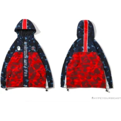 BAPE X PSG Paris Saint-Germain Camouflage Blue-Red Hoodie 33 BAPE X PSG Paris Saint-Germain Camouflage Blue-Red Hoodie -Fusion Wear Shop Capture 4a8da4ec 7549 4895 b6f9 d54a9389b649