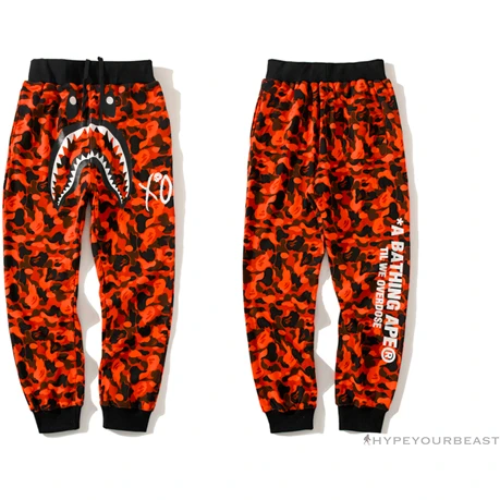 BAPE X XO Camouflage Red Pants 13 BAPE X XO Camouflage Red Pants - Image 13