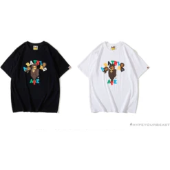 BAPE Baby Milo Color Letter Monkey Tee Shirt 'BLACK' 37 BAPE Baby Milo Color Letter Monkey Tee Shirt 'BLACK' -Fusion Wear Shop Capture f47b4c9d d3a7 45e6 8f38 e9ba66ea7cdc