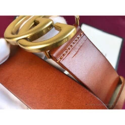 GC Belt Brown Gold Buckle -Fusion Wear Shop GGBeltbrown4