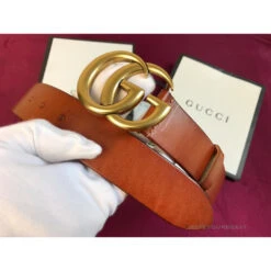 GC Belt Brown Gold Buckle -Fusion Wear Shop GGBeltbrown9