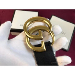 GC Belt Black Gold Buckle -Fusion Wear Shop GGbeltblack6