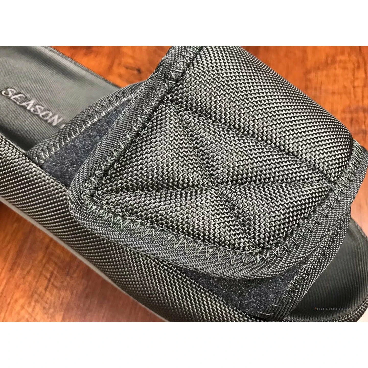 Yeezy Season 6 Slide Black 3 Yeezy Season 6 Slide Black - Image 3