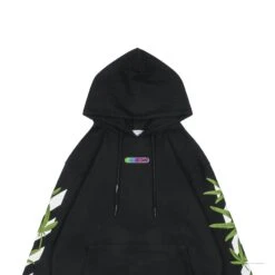 Off White S22 Black Hoodie Leaf 11 Off White S22 Black Hoodie Leaf -Fusion Wear Shop HYB276 6ca1a5f6 d0eb 413e 9820 98ee5a04589c