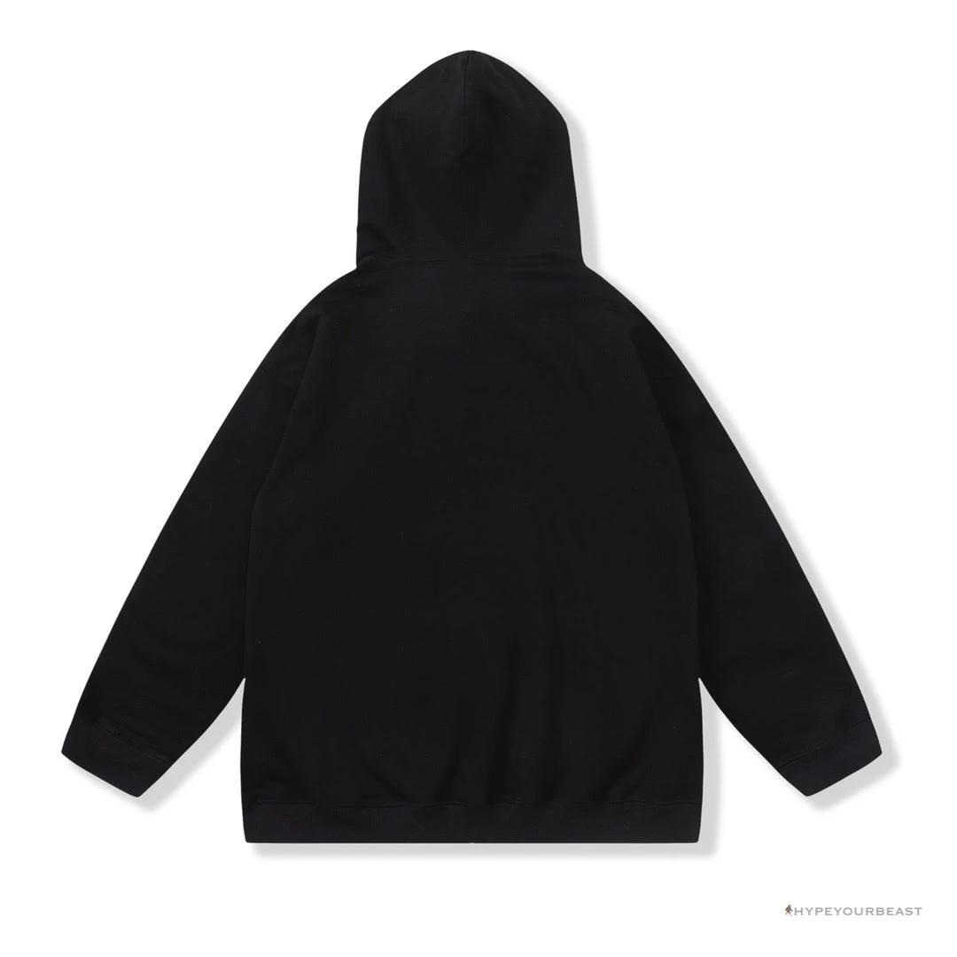 Supreme X Brbrry Box Logo Hoodie Black 2 Supreme X Brbrry Box Logo Hoodie Black - Image 2