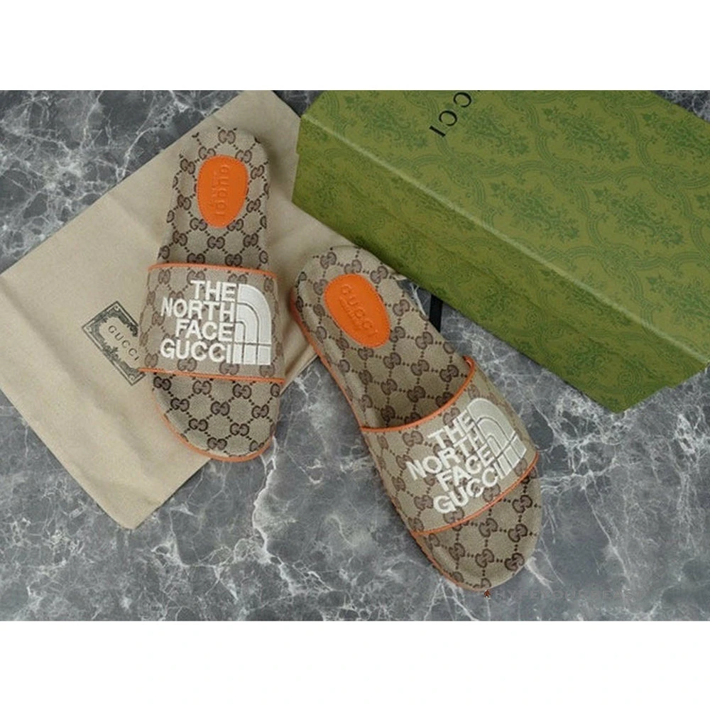 GC X TNF Canvas Slides Sandal 1 GC X TNF Canvas Slides Sandal