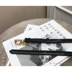 SFG Women's Double G Leather Black Belt -Fusion Wear Shop ScreenShot2020 12 31at4.58.31PM