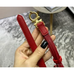 SFG Women's Double G Leather Light Red Belt -Fusion Wear Shop ScreenShot2020 12 31at5.00.34PMcopy