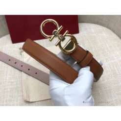 SFG Men's Double G Leather Brown Belt -Fusion Wear Shop ScreenShot2020 12 31at5.01.23PMcopy